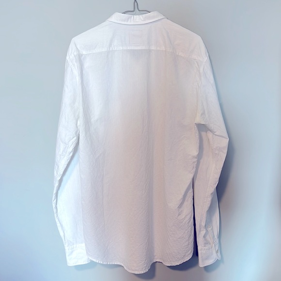 Hugo Boss Orange Mens Dress Shirt L Diamond Pattern - Picture 4 of 6